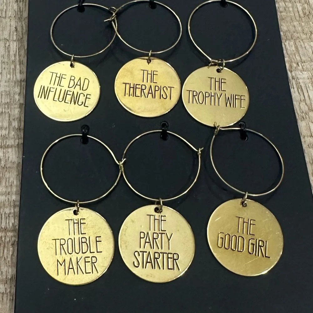 Santa Barbara Design Studio Wine Charms
